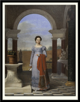 Portrait of Colette Versavel, Wife of Physician Isaac Joseph De Meyer, 1822