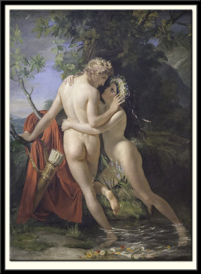 The Nymph Salmacis and Hermaphroditus, 1829