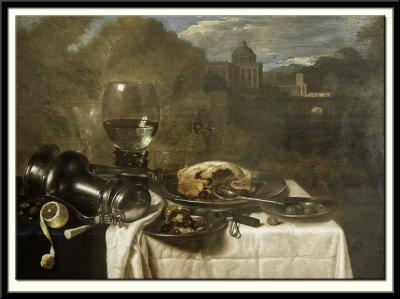 Still Life with a Rummer and Pastry, 1634