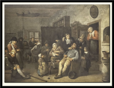 Surgeon and Barber, 1670