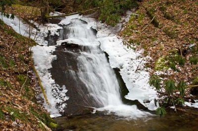 waterfall on Wolf Creek near Cullowhee 2