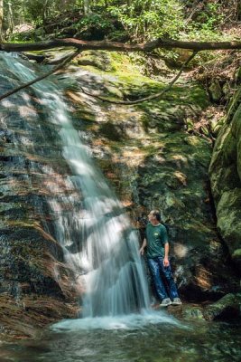 waterfall on Shuck Ridge Creek 3