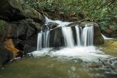 waterfall on Poe Creek 4