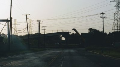 Meacham Blvd Looking East