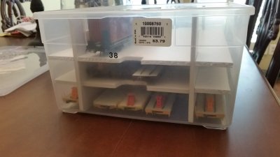 Model Train Transport and Storage Boxes
