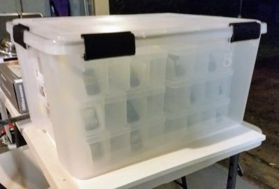 Container Store 62 qt Weatherproof Bin