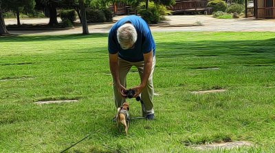 Paradise Cemetery with Bob