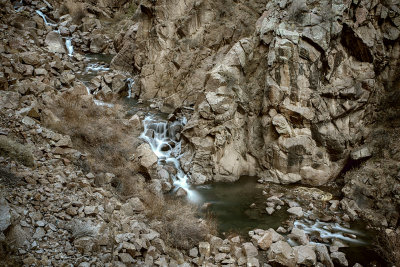 Waterfall by Gilman Tunnels - New Mexico