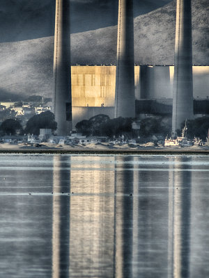 The Machine - View from across the Bay - Morro Bay, California