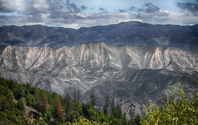 View from Figueroa Mountain Road - California