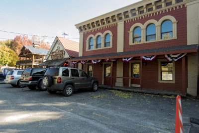 The Huntsville, Ut. business district.