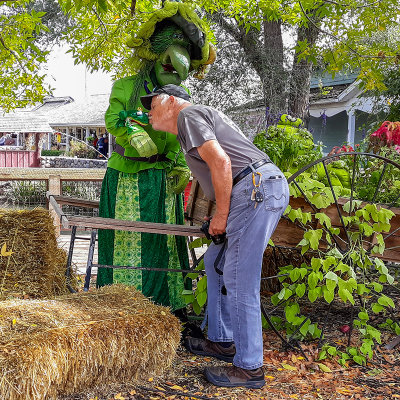 Sometimes you got to kiss a frog.