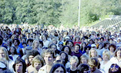 Carlos Santana at Humboldt State 1977