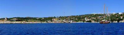 First view of the harbour