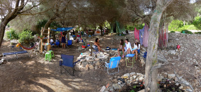 A visit to the neighbouring camp