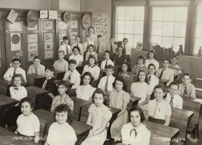 PS 99  CLASS PHOTO 1949