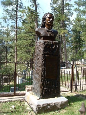 Wild Bill Hickok is buried here