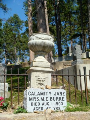 She is burried beside Wild Bill