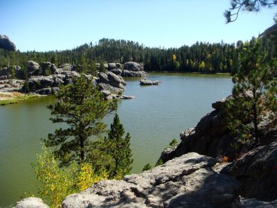 Sylvan Lake from trail