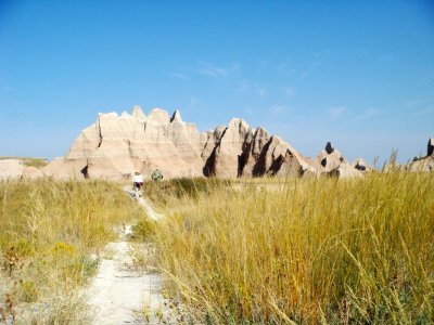 These are different rocks - there were miles and miles of desert - and it was another hot day.
