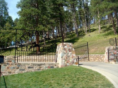 This cemetery is one of Deadwoods major attractions