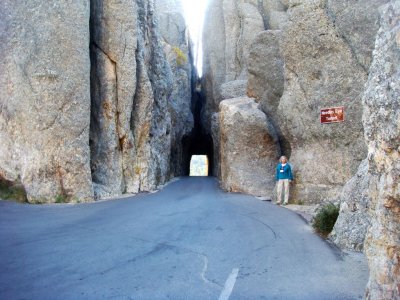 Tunnel on highway