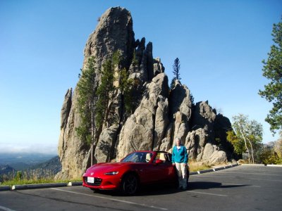 Many granite spires