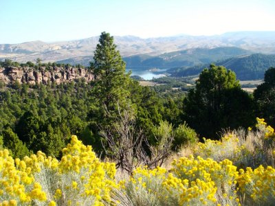 On the drive to Dinosaur National Park