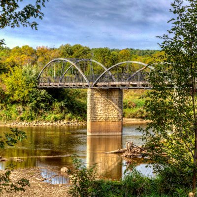 Waspipinicon River at Annamosa Iowa