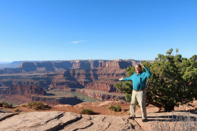 Dickie at Deadhorse Point