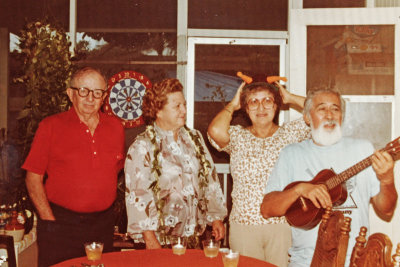 Dick and Lei Devine, Mary and Joe Nicholas