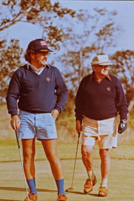 Golfers:  R.E. Devine with R.M. Devine