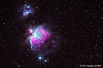 Orion Nebula (Messier 42): SERIES of Two Images