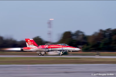 Afterburners at Dusk: CF-188 (F/A-18) Hornet: 2017 Demonstration Team Colours Commemorating Canada's 150th Anniversary