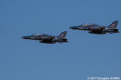 A Pair of Hawks: Royal Canadian Air Force BAe CT-155 Hawk Jet Trainers