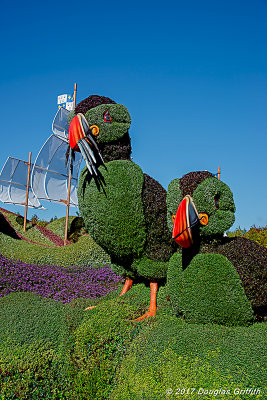 2017 MosaiCanada 150 Mosaiculture Exhibit at Jaques Cartier Park, Gatineau, P.Q., Canada