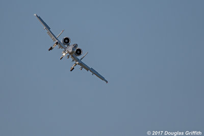 Lining Up Runway 15 (CYXU): Fairchild Republic A-10 Thunderbolt II 