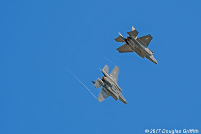 Landing Break: A Pair of USAF F-35A Lightning IIs