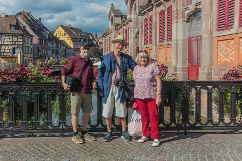Tourists in Colmar