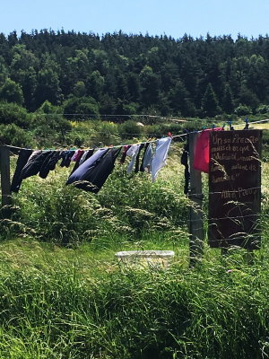 Laundry in Chanaleilles 