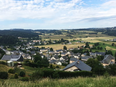 First glimpse of Saint-Alban-sur-Limagnole