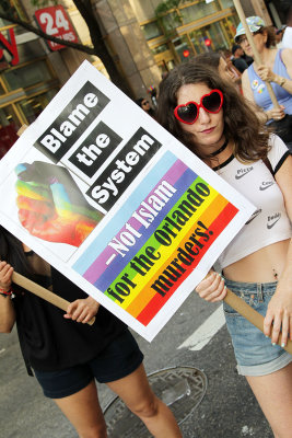 LGBT slogans from NYC