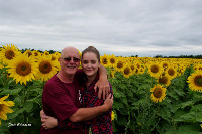 Vero et moi 225 000 Tournesols Ferme - cole Lapokita a Lapocatire