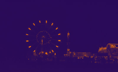 Purple Ferris Wheel