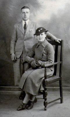 Olaf Brown & wife (Mabel)