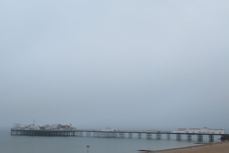 Misty Brighton Pier