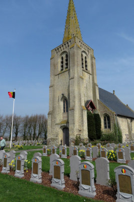 Oeren - Church & Belgian Cemetery