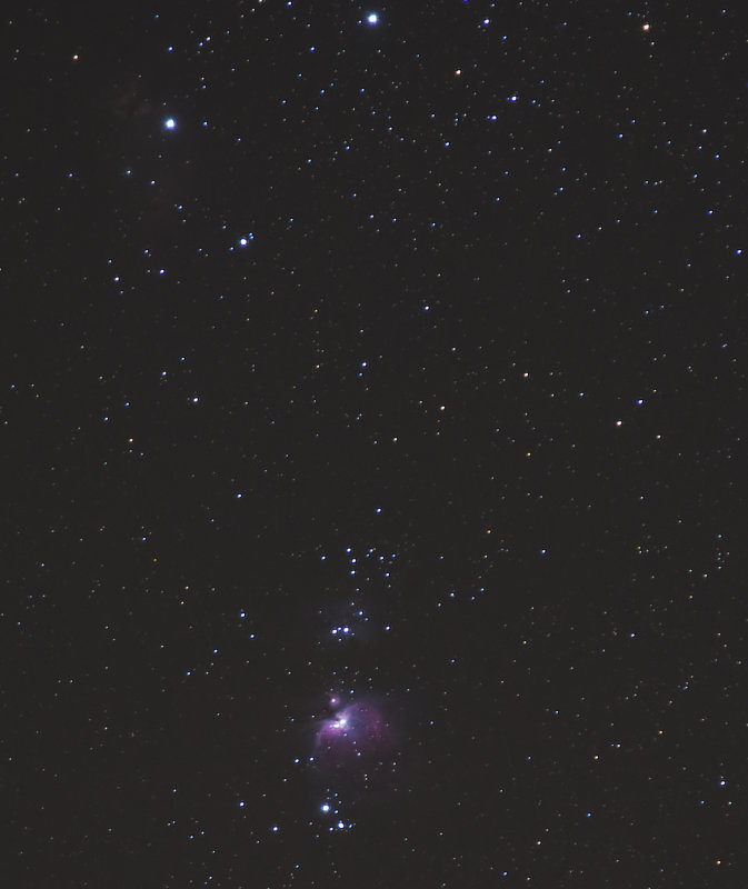 M42 M43  Flame and Horsehead nebulae