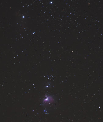 M42 M43  Flame and Horsehead nebulae