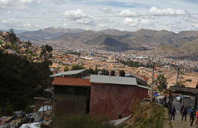 coming down into Cusco